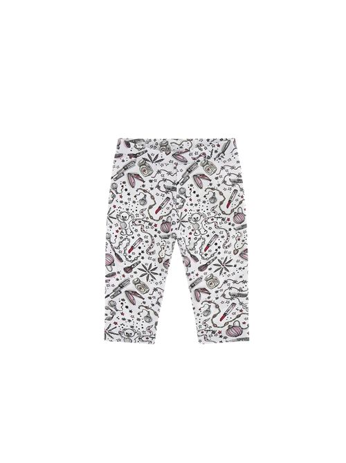 Leggings, bambina, logati. MOSCHINO | MLP032 LBBE782639
